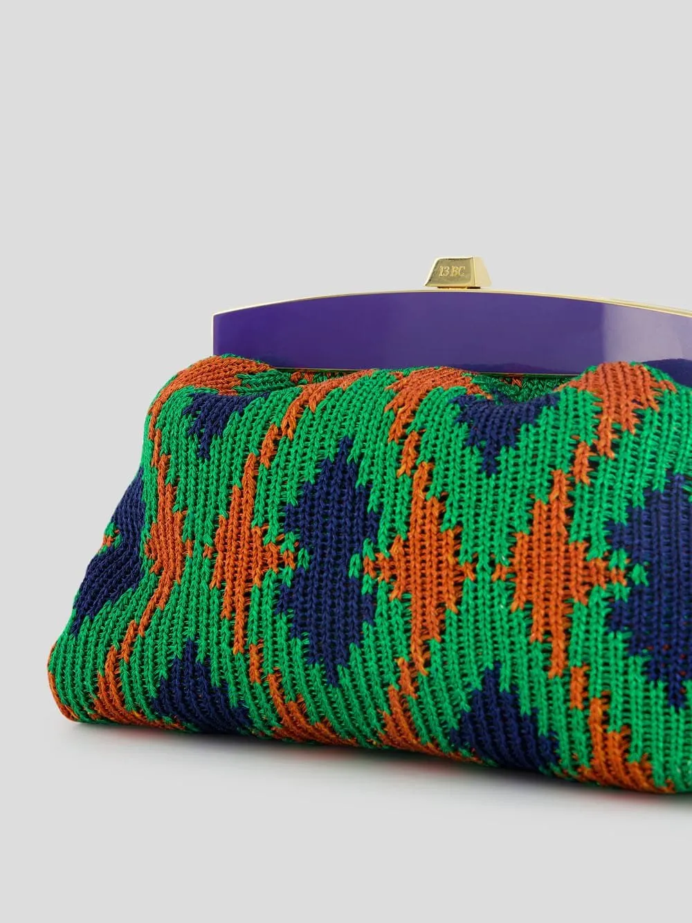 The Blue Velvet Spade Series Clutch