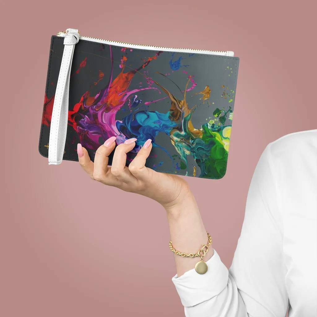 The Righteous Path Kre8 Saffiano Clutch Bag