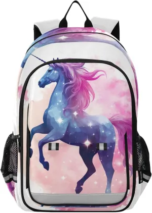 Unicorn Print Backpack for Boys Middle-School Elementary Bookbags 20325013