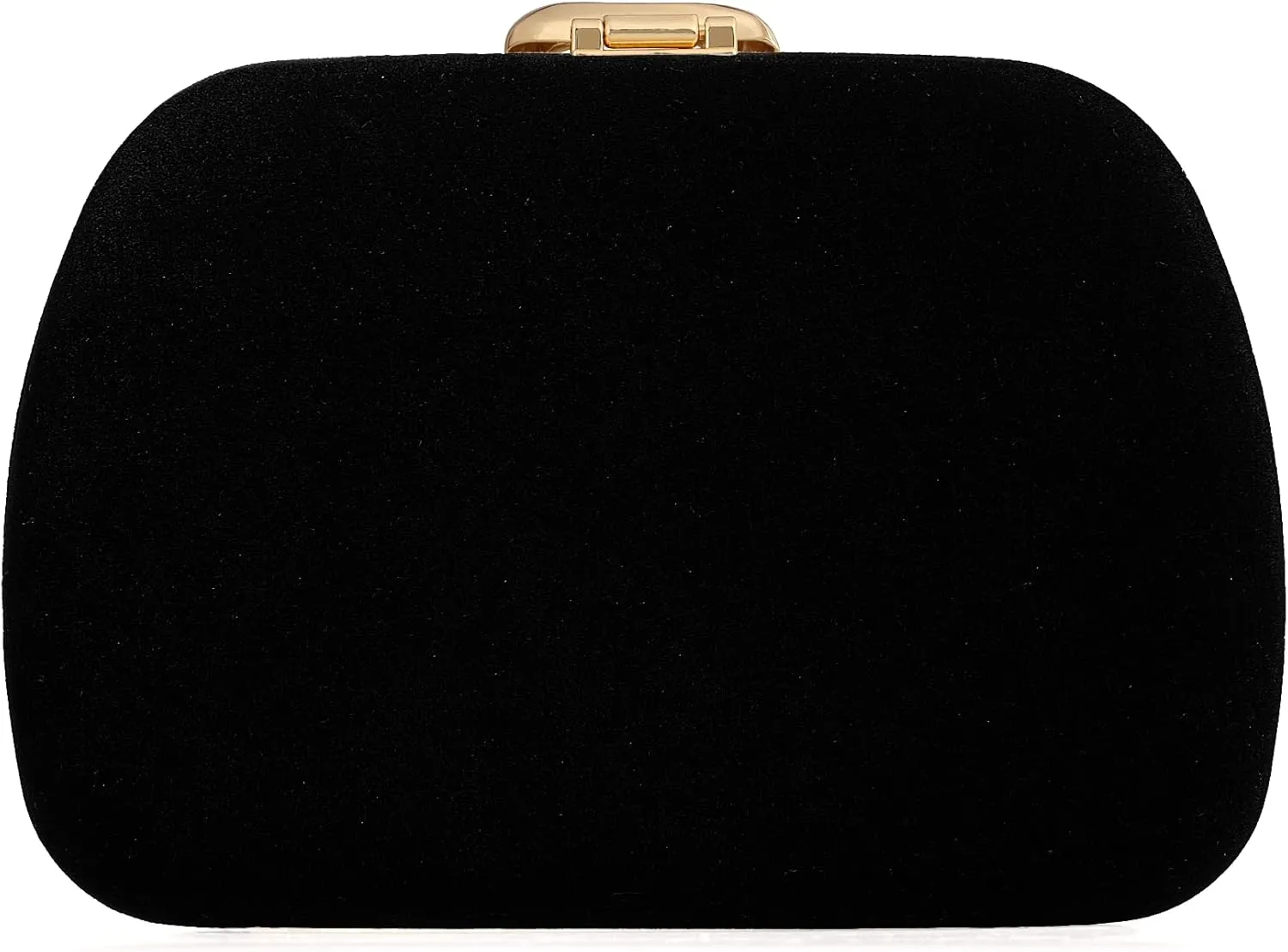 Velvet Evening Clutch Purse for Women-Snake Clasp Formal Handbag,Hard Shell Design Bag for Weddings, Parties, Prom