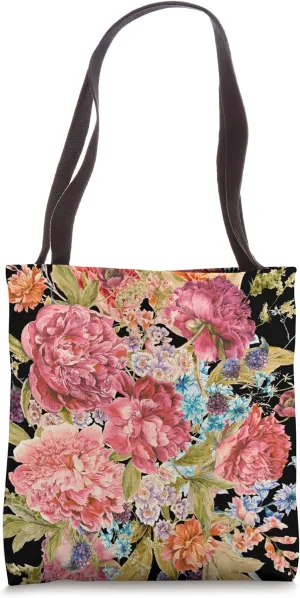 Vintage floral heirloom birthday wedding Easter garden party Tote Bag