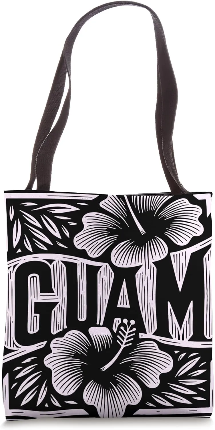 Vintage Tribal 671 Guahan Guam Tote Bag