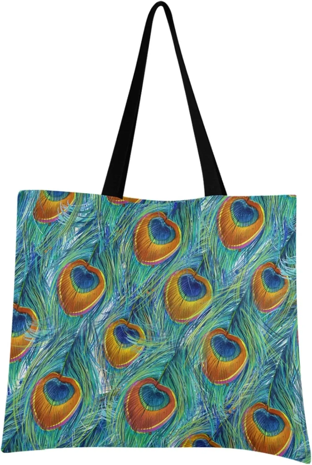 visesunny Fashion Floral Tote Bag with Interior Pocket Lightweight Travel Shoulder Bag Handbag Purse