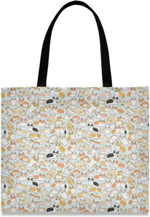 visesunny Fashion Floral Tote Bag with Interior Pocket Lightweight Travel Shoulder Bag Handbag Purse