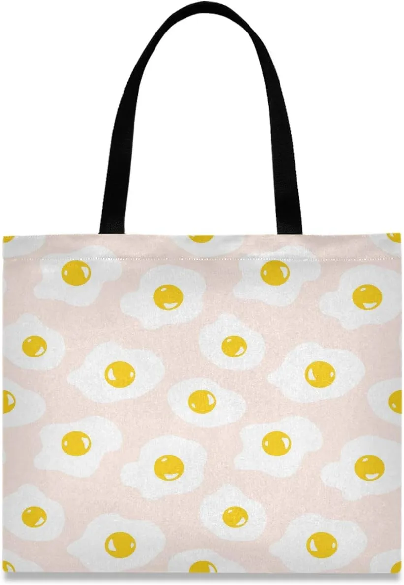 Visesunny Floral Beach Tote Stylish Travel Shopping Duty Bag with Long Handles