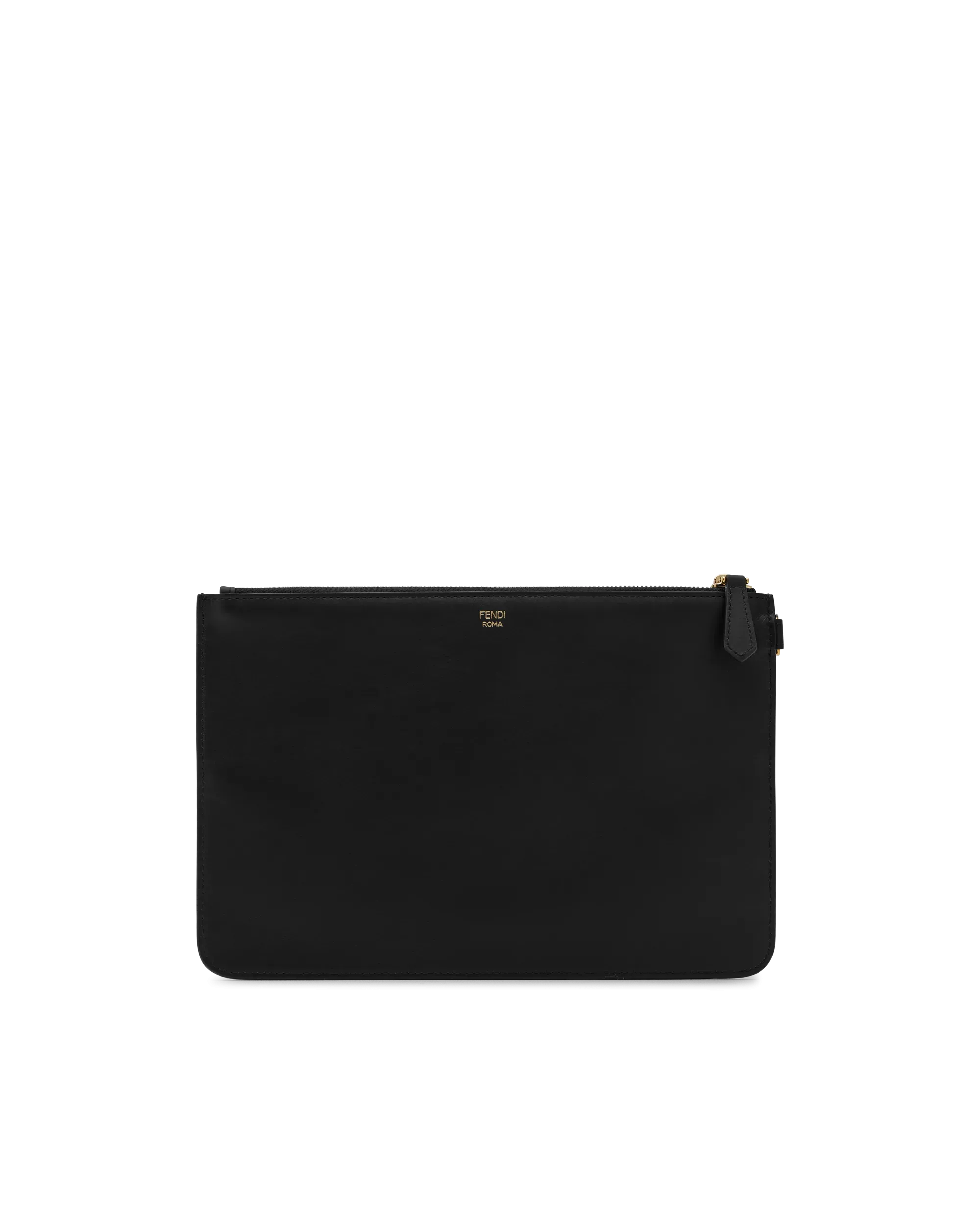 Vitello Grace Eyebrow Monster Eyes Embossed Pouch