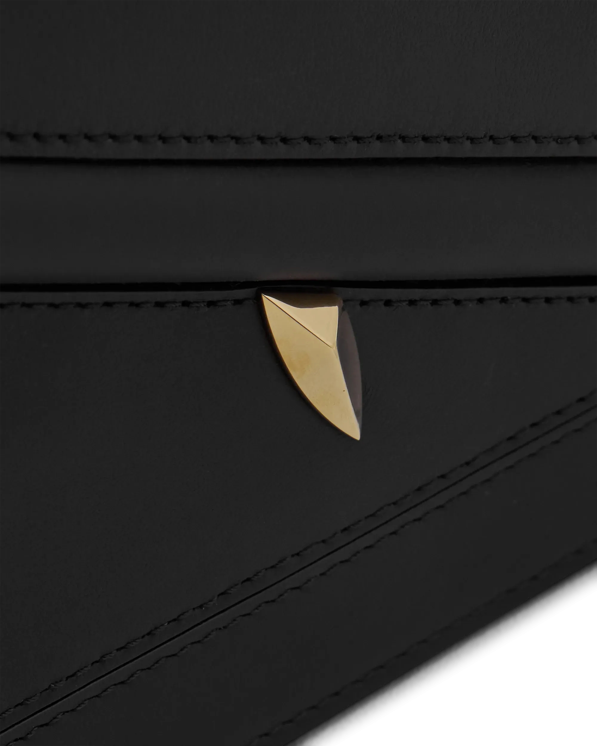 Vitello Grace Eyebrow Monster Eyes Embossed Pouch