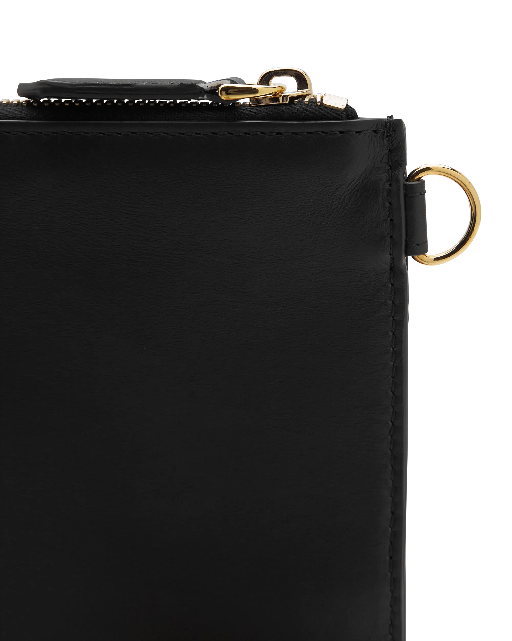 Vitello Grace Eyebrow Monster Eyes Embossed Pouch