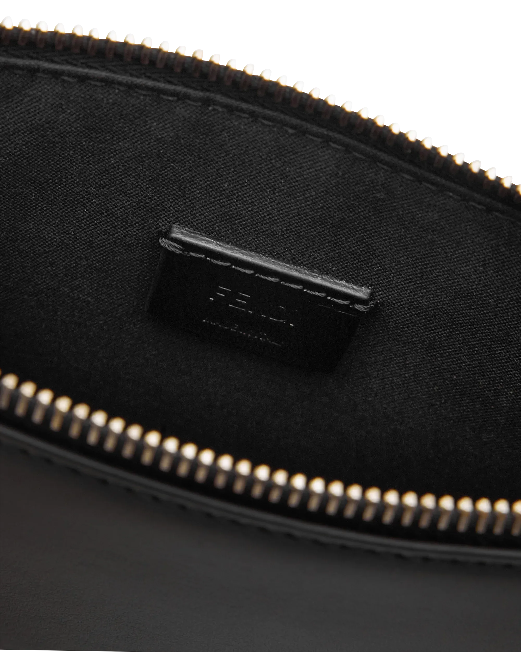 Vitello Grace Eyebrow Monster Eyes Embossed Pouch