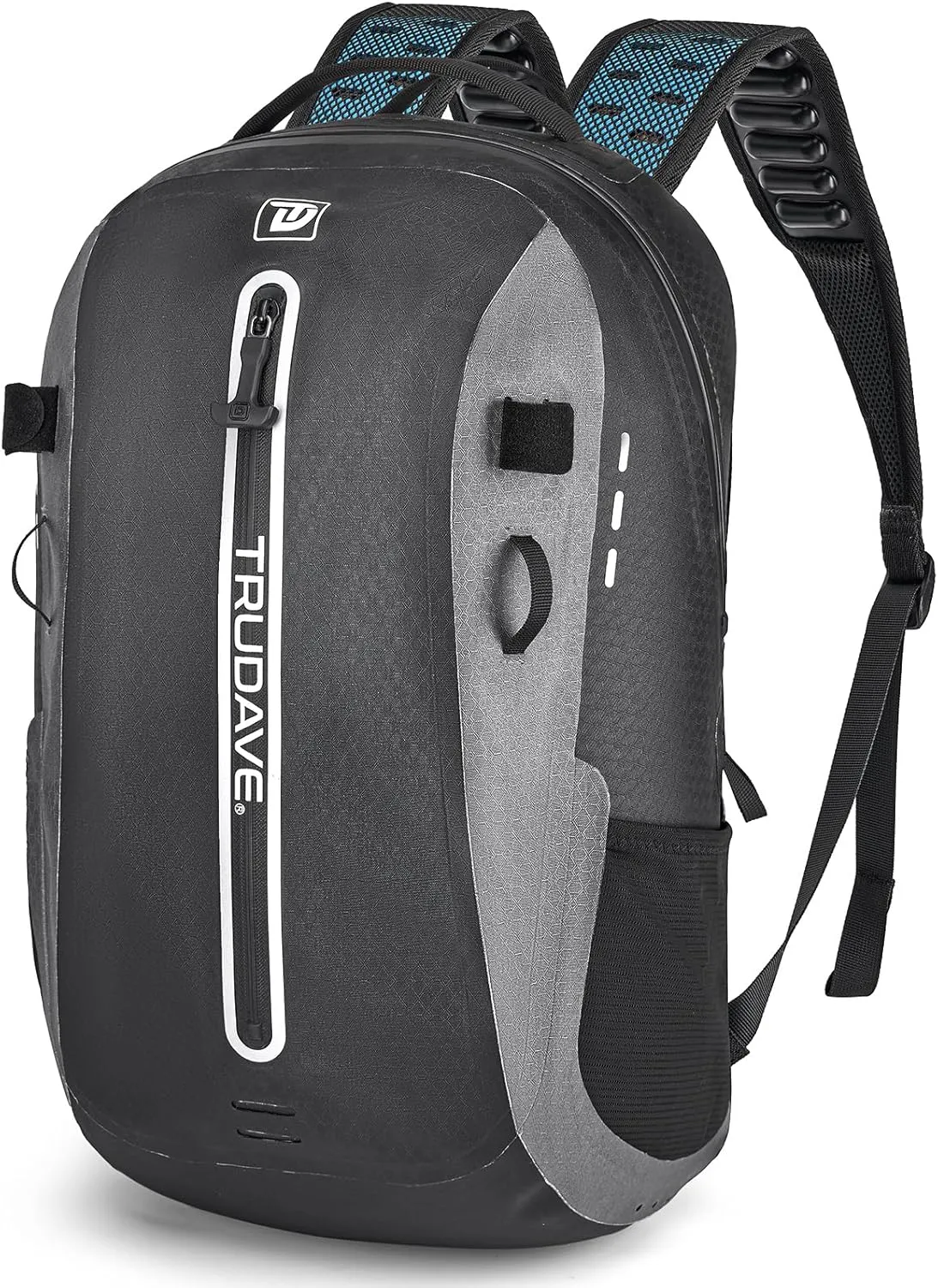 Waterproof Backpack, Waterproof Submersible Backpack, Floating TPU Coated Dry Bag with Airtight Zipper for Kayak, Fishing, Boating, Hiking (30L)