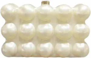 Women Acrylic Marble Handbag Shoulder Bag for Formal, Wedding, Party