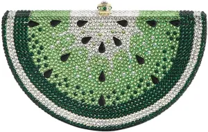 Women Cute Fruit Evening Clutch Sparkling Rhinestones Purse Crystal Banquet Prom Shoulder Bag