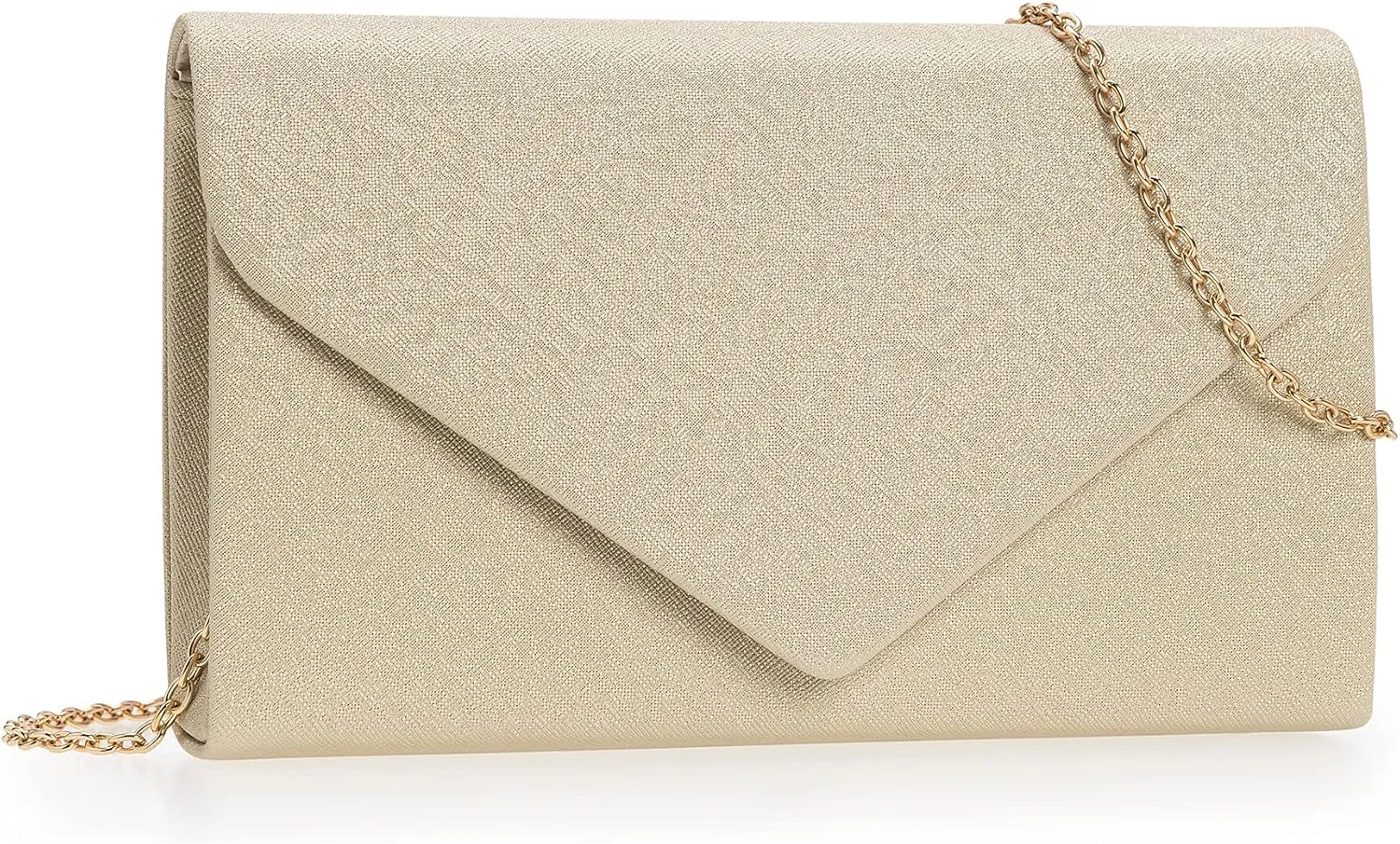Women PU Clutch Glittering Evening Bag Formal Handbag Wedding Cocktail Prom Party Purse