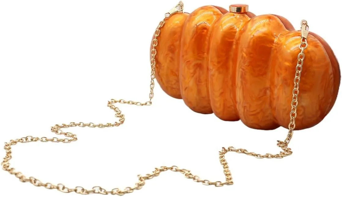 Women Puff Acrylic Clutch Purse Glitter Marble Acrylic Handbag Unique Evening Bag Chain Shoulder Bag for Party Prom