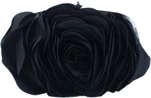 Womens Rose Pattern Purse Party Clutch Shoulder Bags