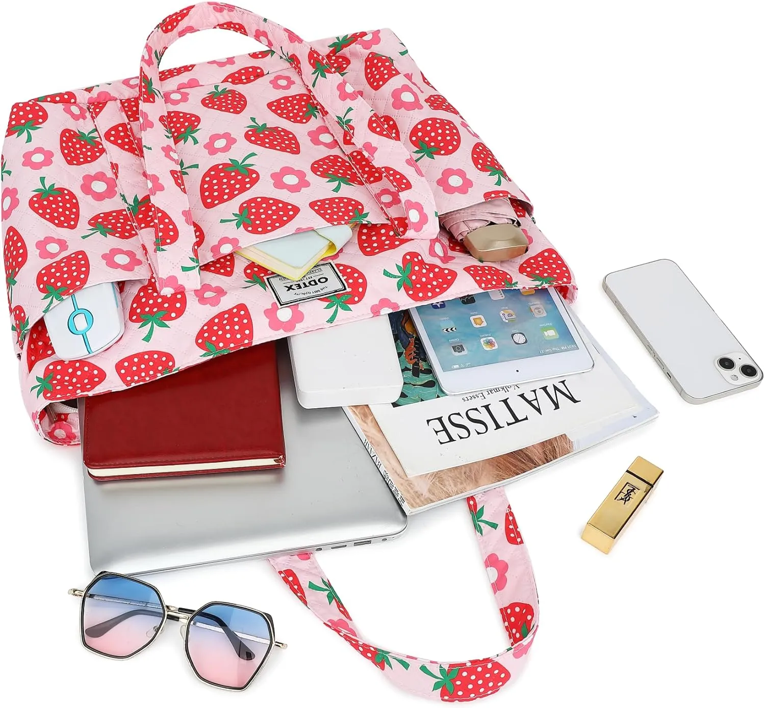 Women's Tote Bag with Laptop Compartment Fit 15.6 inch 16 inch Laptop,Large Capacity Handbag for Work, Travel