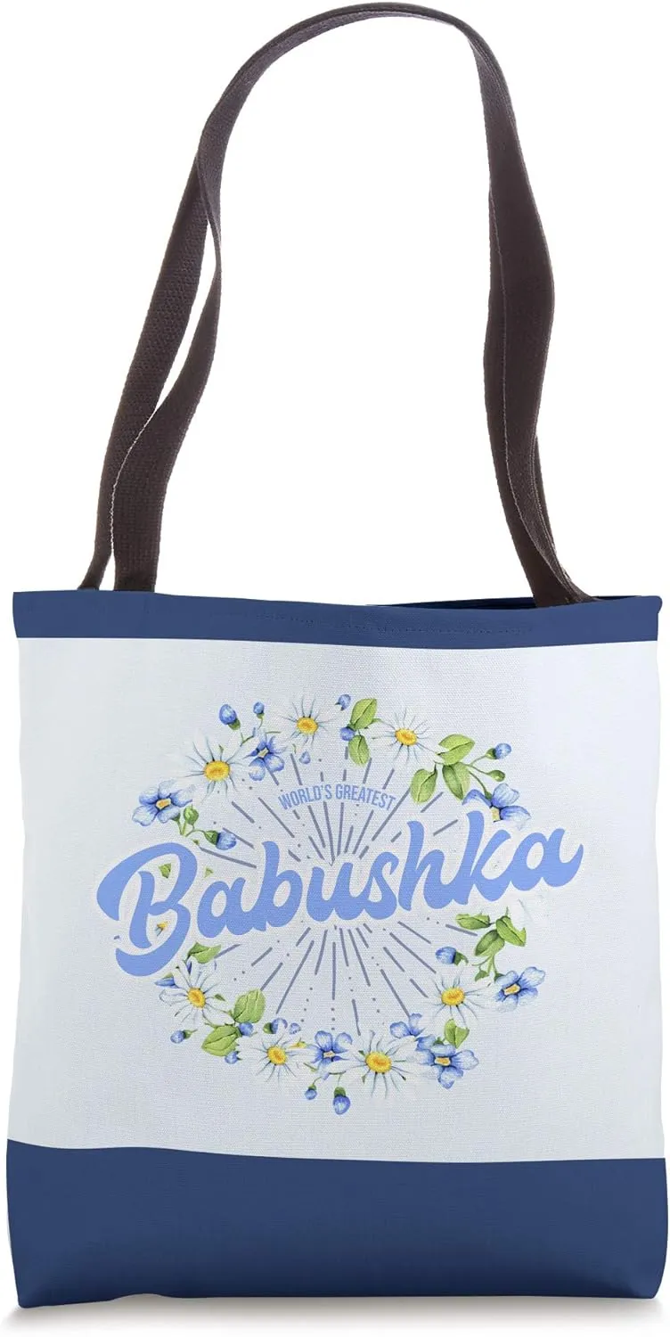 World's Greatest Babushka - Gift Russian Grandma Tote Bag