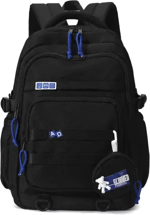 YJMKOI Kids Backpack for Girls Middle-School Elementary Bookbags Aesthetic Backpack for Teen Girls-Boys