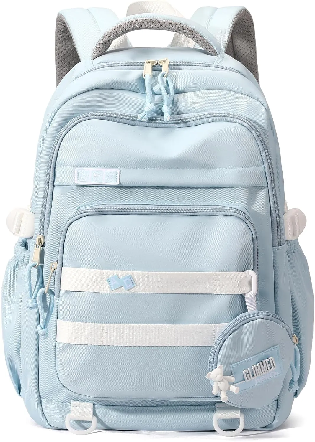 YJMKOI Kids Backpack for Girls Middle-School Elementary Bookbags Aesthetic Backpack for Teen Girls-Boys