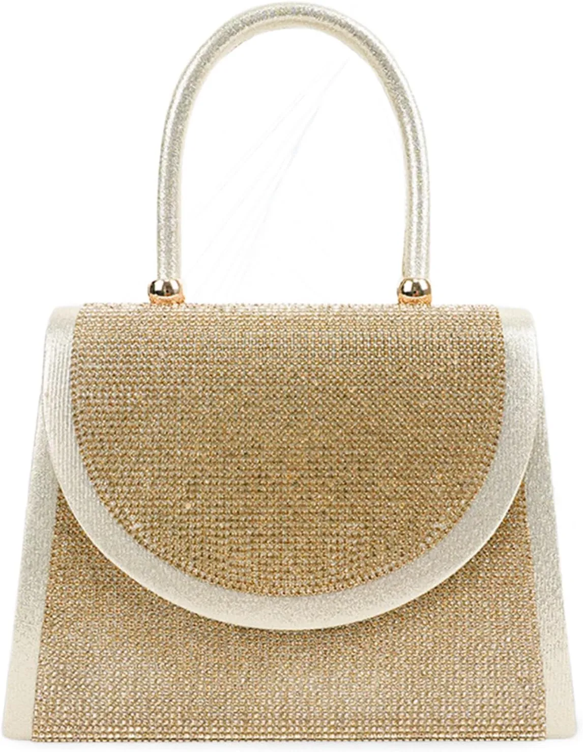 YYW Clutch Purses for Women Crystal Rhinestone Handbag Glitter Tote Bride Evening Clutch Bag