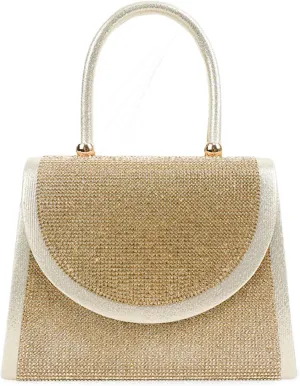 YYW Clutch Purses for Women Crystal Rhinestone Handbag Glitter Tote Bride Evening Clutch Bag